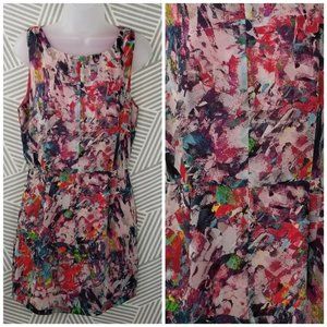 BB Dakota size 6 Print Sleeveless Sheath Dress